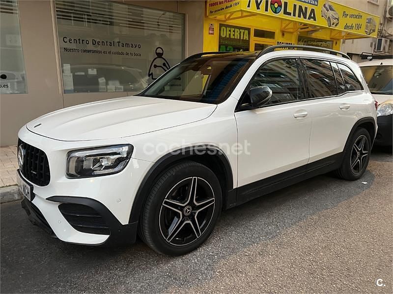 Usado Mercedes GLB200 150 CV (110 kW) 2021 Blanco SUV