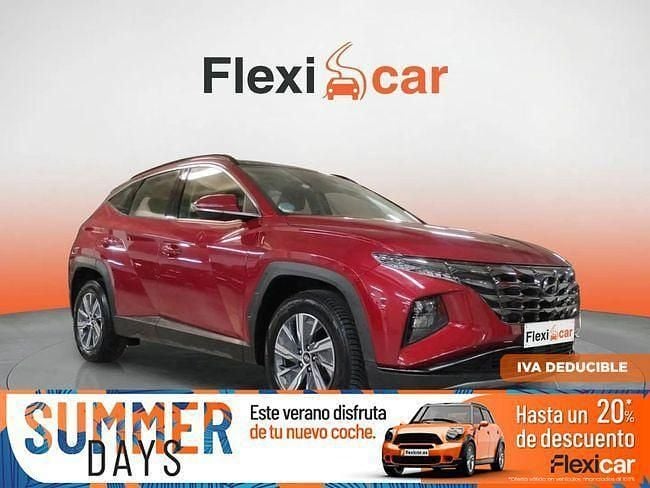 Rojo Usado 2021 Hyundai Tucson SUV | 21.490 € (Buen precio) - Imagen 1/4
