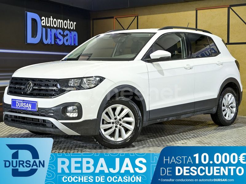 Blanco Usado 2022 VW T-Cross Advance SUV | 16.790 € (Un poco caro) - Imagen 1/4