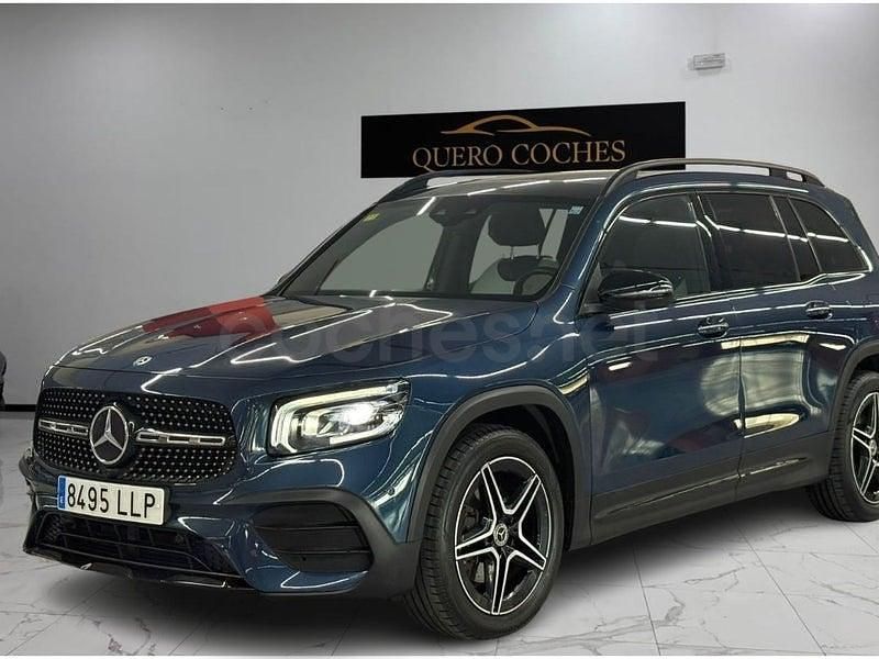 Usado Mercedes GLB200 150 CV (110 kW) 2021 Azul SUV