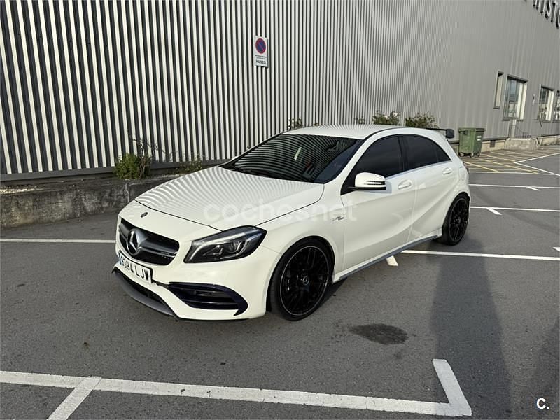 Blanco Usado 2016 Mercedes A45 AMG Berlina | 28.500 € (Un poco caro) - Imagen 1/2