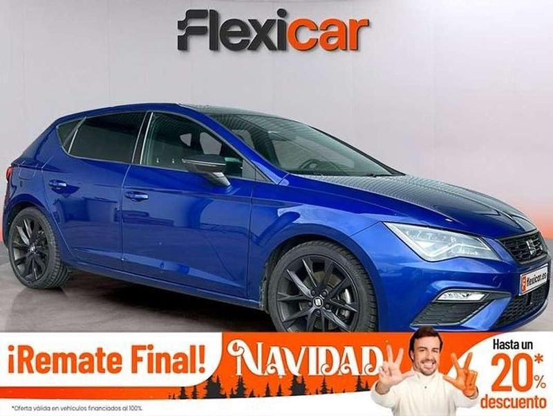 Usado Seat Leon ST FR 150 CV (110 kW) 2020 Azul Familiar