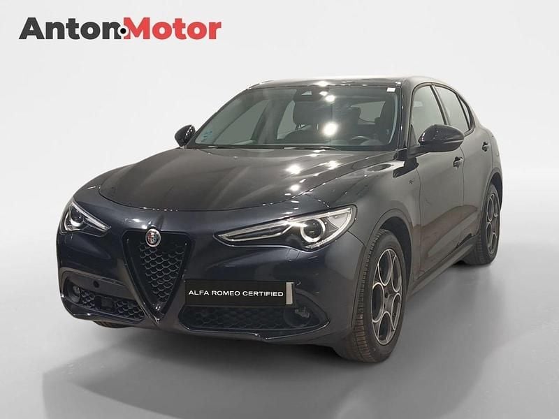Negro Usado 2021 Alfa Romeo Stelvio Sprint SUV | 26.900 € (Precio justo) - Imagen 1/4