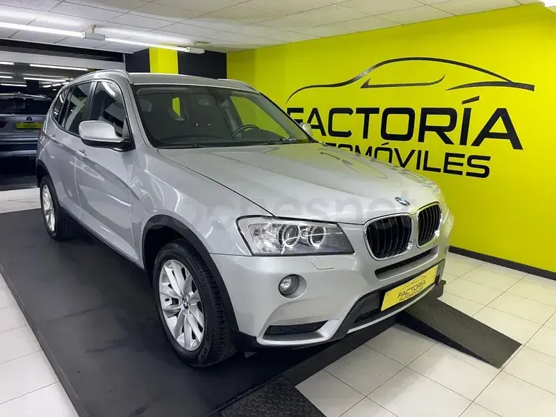 Usado BMW X3 Sport Line 190 CV (139 kW) 2014 Gris / plata SUV