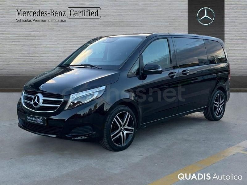 Usado Mercedes V220 Avantgarde 163 CV (119 kW) 2019 Negro Monovolumen