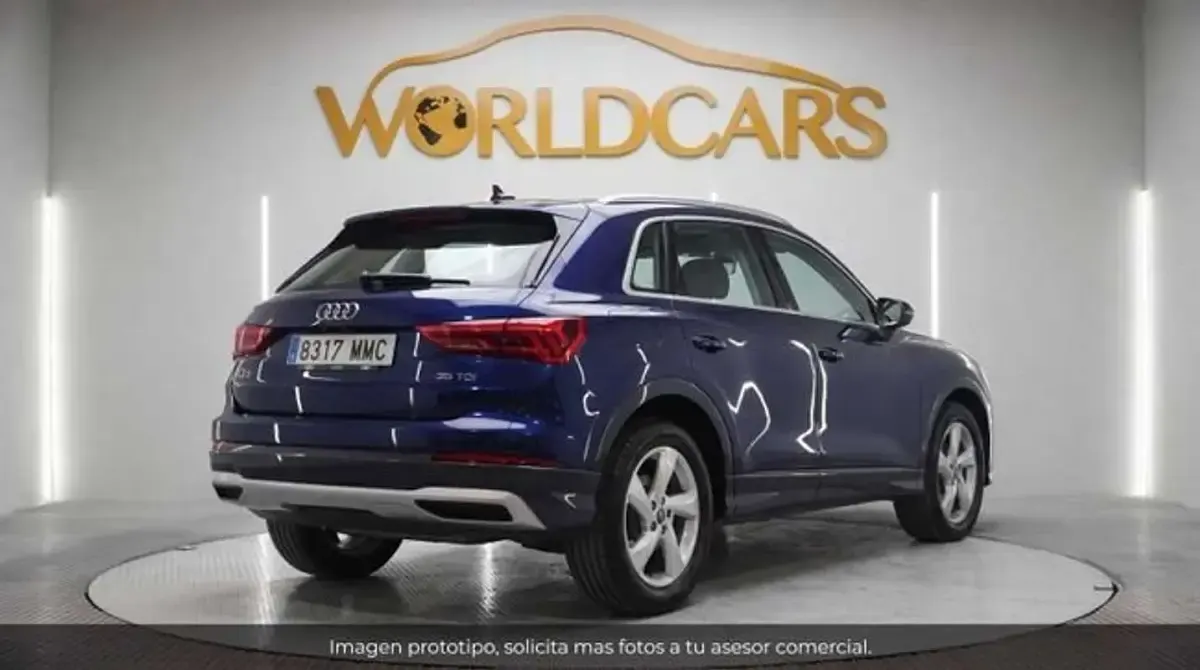 Usado Audi Q3 Advanced 150 CV (110 kW) 2023 Azul SUV