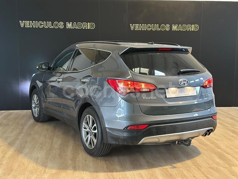 Usado Hyundai Santa Fe 197 CV (144 kW) 2014 Gris / plata SUV