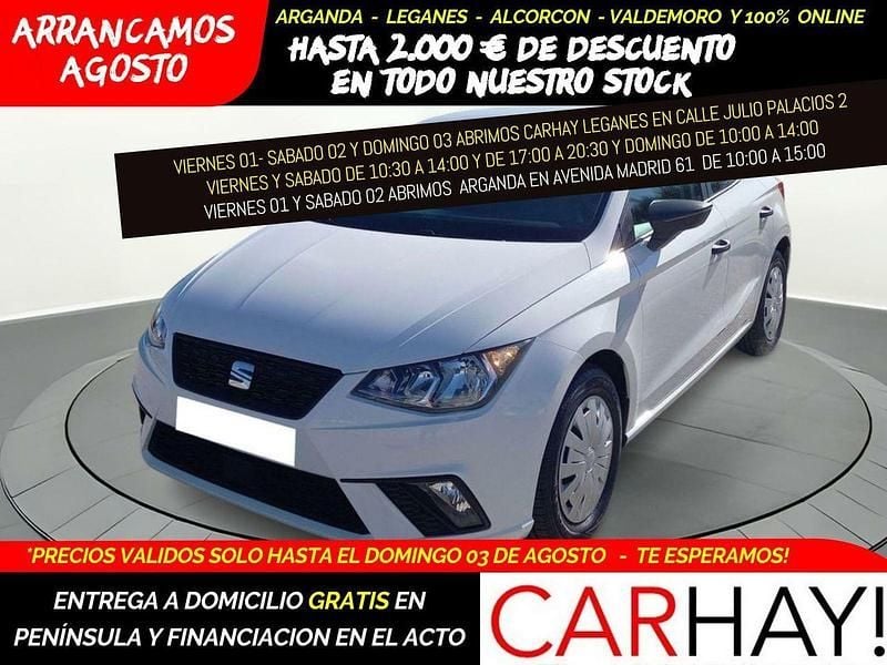 Blanco Usado 2019 Seat Ibiza Reference Utilitario | 9990 € (Super precio) - Imagen 1/4