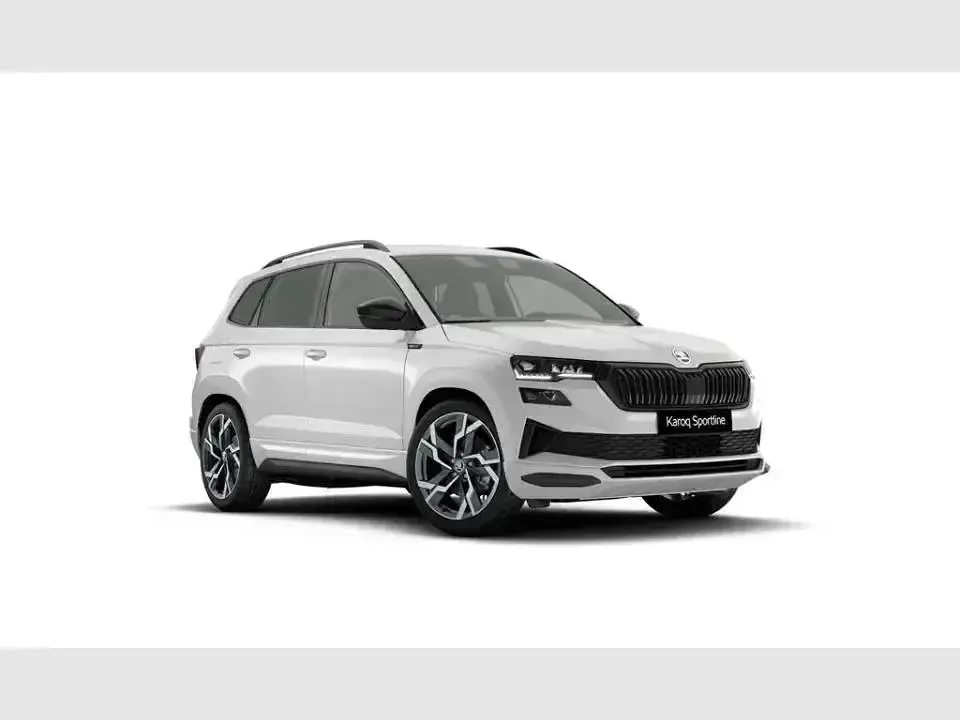 Usado Skoda Karoq SportLine 150 CV (110 kW) 2025 Blanco SUV