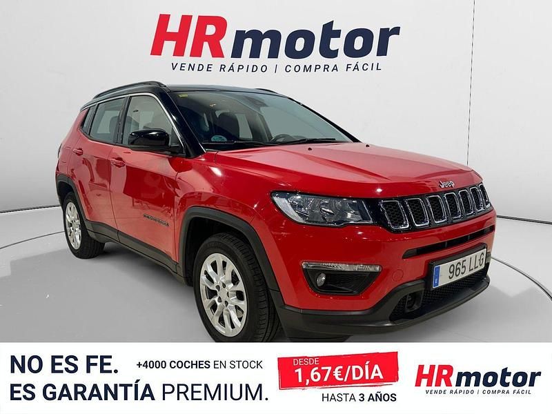 Usado Jeep Compass Longitude 131 CV (96 kW) 2020 Rojo SUV