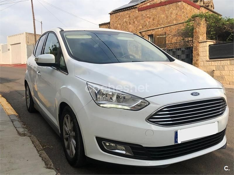 Blanco Usado 2018 Ford C-MAX Titanium Monovolumen | 12.000 € (Buen precio) - Imagen 1/4