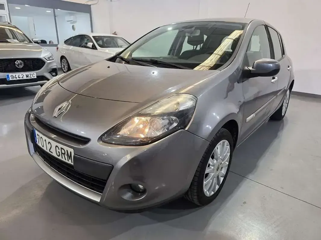 Usado Renault Clio Exception 101 CV (74 kW) 2009 Gris Utilitario