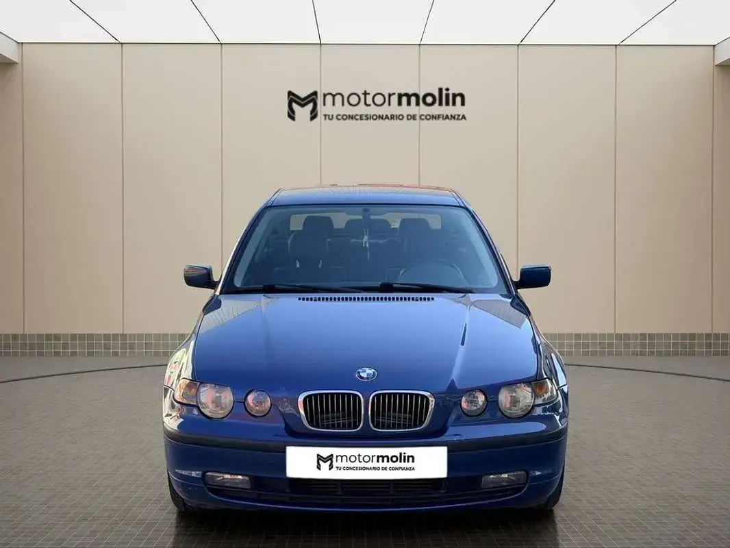 Usado BMW 116 150 CV (110 kW) 2002 Azul Utilitario