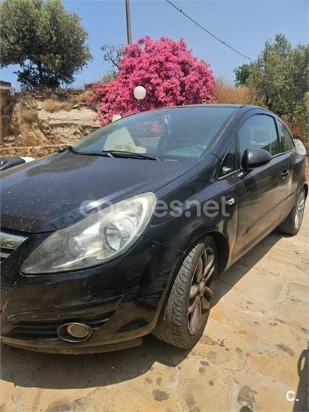 Negro Usado 2007 Opel Corsa Sport Berlina | 4250 € (Buen precio) - Imagen 1/3