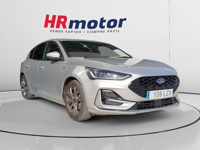 Gris Usado 2022 Ford Focus ST-Line Berlina | 18.110 € (Precio justo) - Imagen 1/2