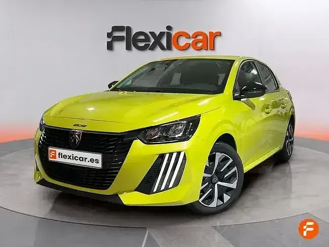 Usado Peugeot 208 Style 110 CV (80 kW) 2025 Amarillo Utilitario