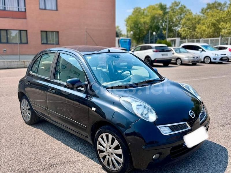 Negro Usado 2008 Nissan Micra Utilitario | 2990 € (Precio justo) - Imagen 1/4