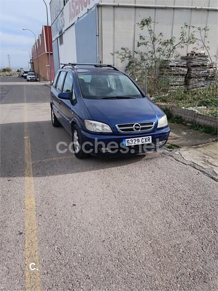 Usado Opel Zafira 100 CV (73 kW) 2004 Azul Monovolumen