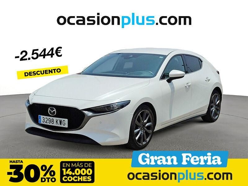 Blanco Usado 2019 Mazda 3 | 20.290 € (Un poco caro) - Imagen 1/4