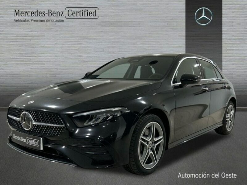 Usado Mercedes A250 AMG line 218 CV (160 kW) 2024 Negro Berlina