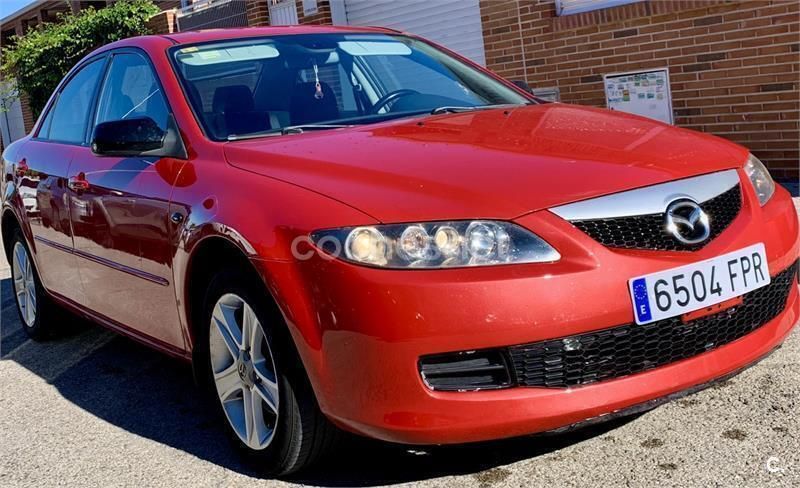 Brugt Mazda 6 Active 121 HK (88 kW) 2007 Rød Sedan