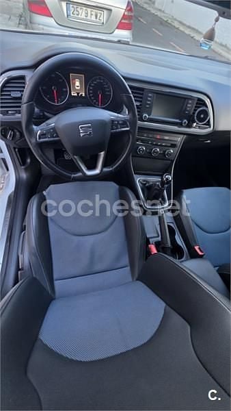 Usado Seat Leon I-Tech 150 CV (110 kW) 2014 Blanco Berlina