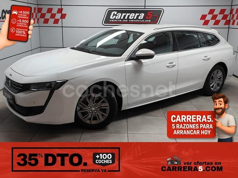 Blanco Usado 2020 Peugeot 508 Allure Familiar | 14.500 € (Precio justo) - Imagen 1/4