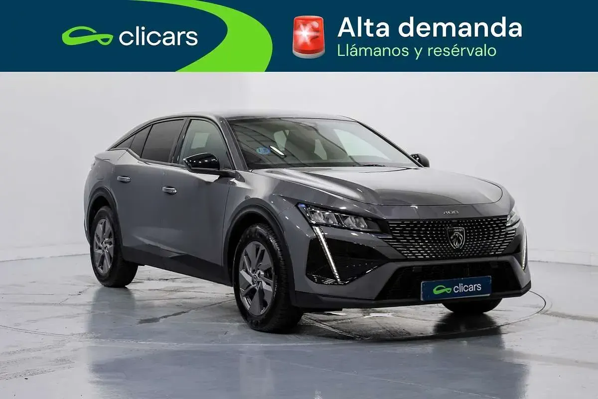 Usado Peugeot 408 Allure 136 CV (100 kW) 2025 Gris SUV