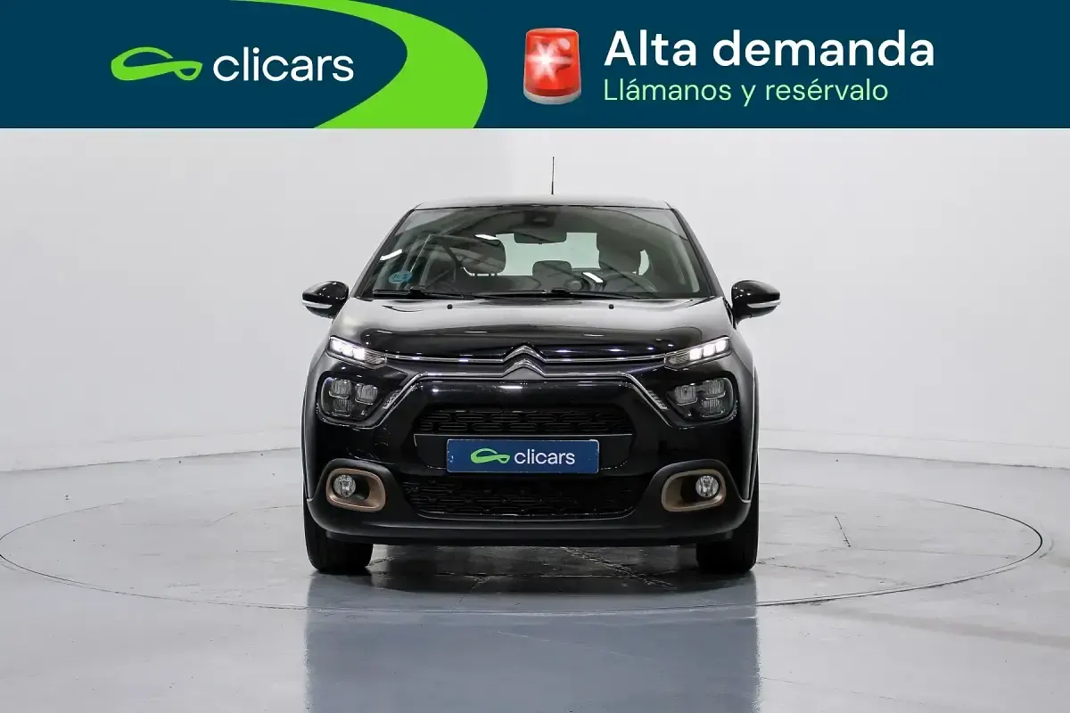 Usado Citroën C3 PureTech 83 CV (61 kW) 2023 Negro Utilitario
