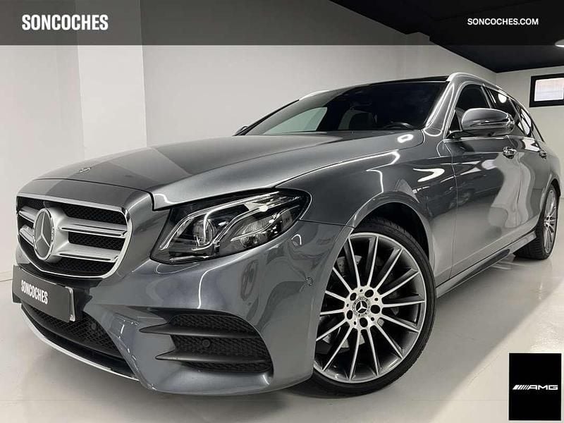 Gris Usado 2019 Mercedes E400 Familiar | 42.600 € (Precio justo) - Imagen 1/4
