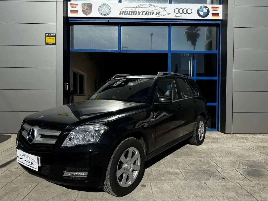 Usado Mercedes GLK220 170 CV (125 kW) 2011 Negro SUV