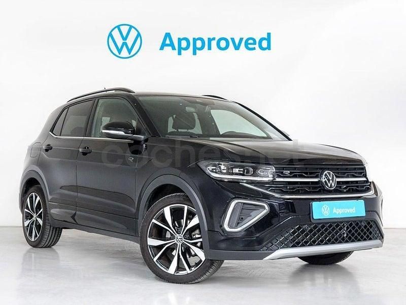 Usado VW T-Cross R-line 150 CV (110 kW) 2025 Negro SUV