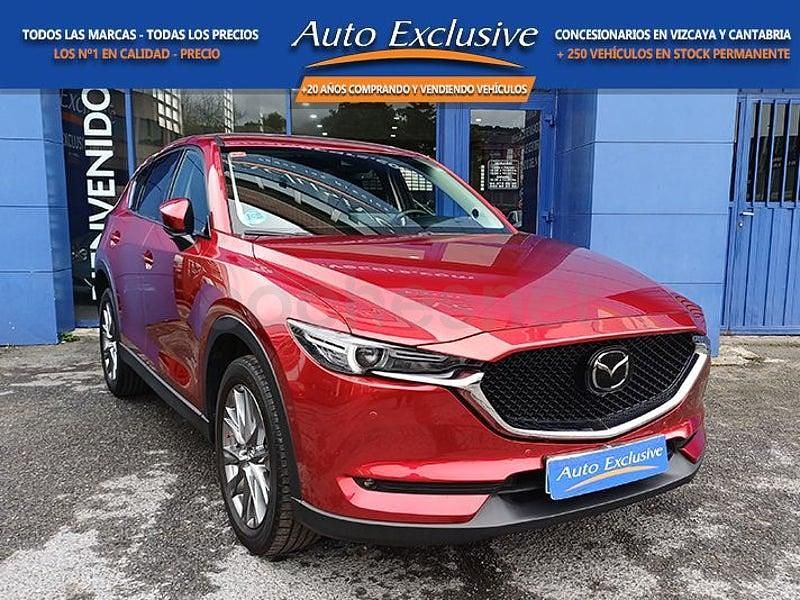 Usado Mazda CX-5 165 CV (121 kW) 2021 Granate SUV