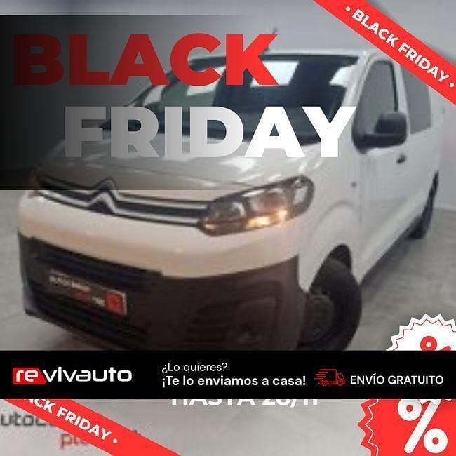 Blanco Usado 2020 Citroën Jumpy Berlina | 15.280 € (Precio justo) - Imagen 1/4