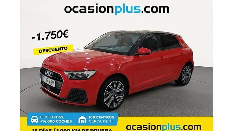 Rojo Usado 2022 Audi A1 Sportback Advanced Utilitario | 17.091 € (Precio justo) - Imagen 1/4