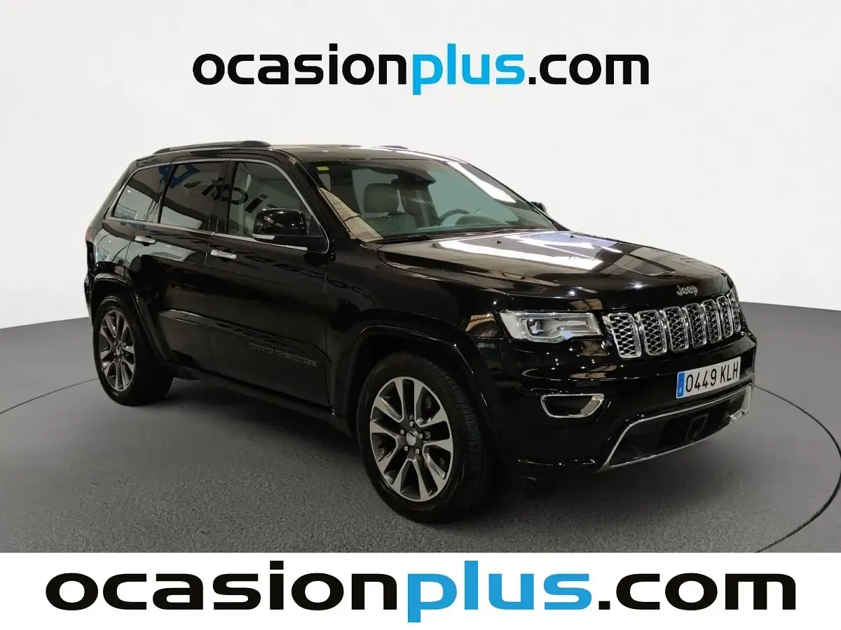 Usado Jeep Grand Cherokee Overland 250 CV (183 kW) 2018 Negro SUV