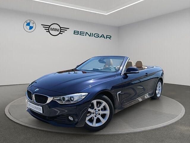 Azul Usado 2016 BMW 420 Advantage Descapotable | 24.500 € (Caro) - Imagen 1/4