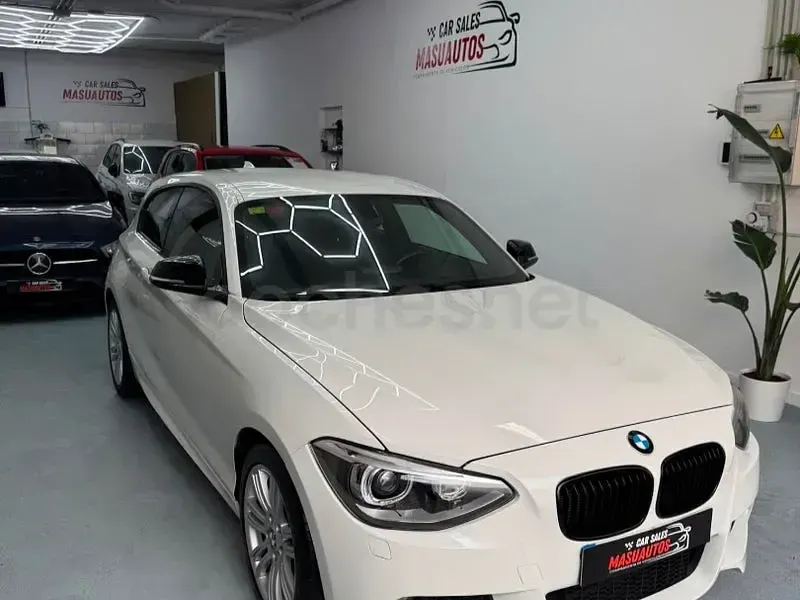 Usado BMW 116 136 CV (100 kW) 2015 Blanco Utilitario