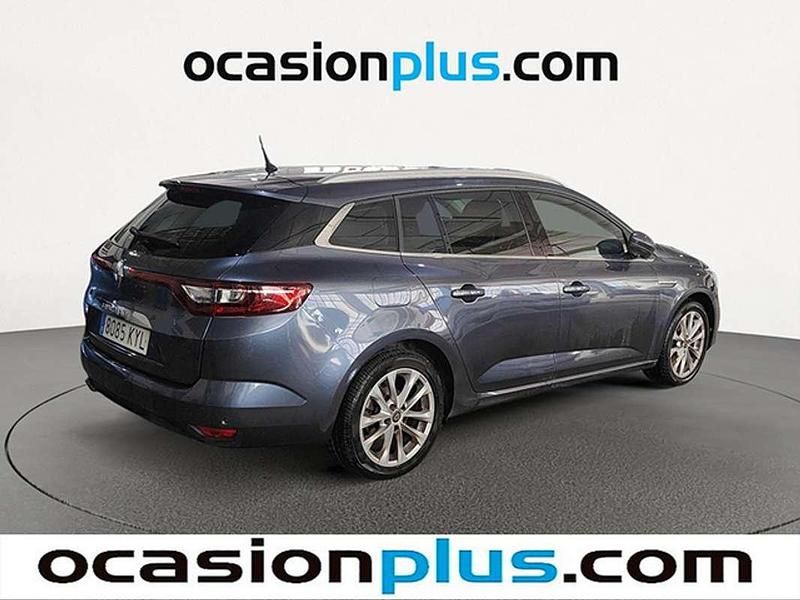 Usado Renault Mégane GrandTour Zen 140 CV (102 kW) 2019 Gris Familiar