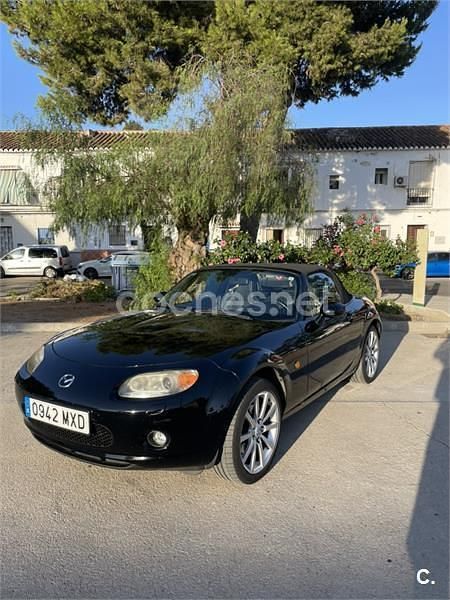 Negro Usado 2006 Mazda MX5 Sportive Descapotable | 13.500 € (Precio justo) - Imagen 1/4
