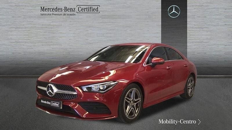 Rojo Usado 2021 Mercedes CLA200 Utilitario | 31.500 € (Precio justo) - Imagen 1/4