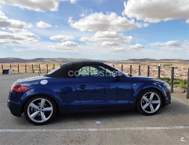 Usado Audi TT Roadster S-Line 160 CV (117 kW) 2010 Azul Descapotable