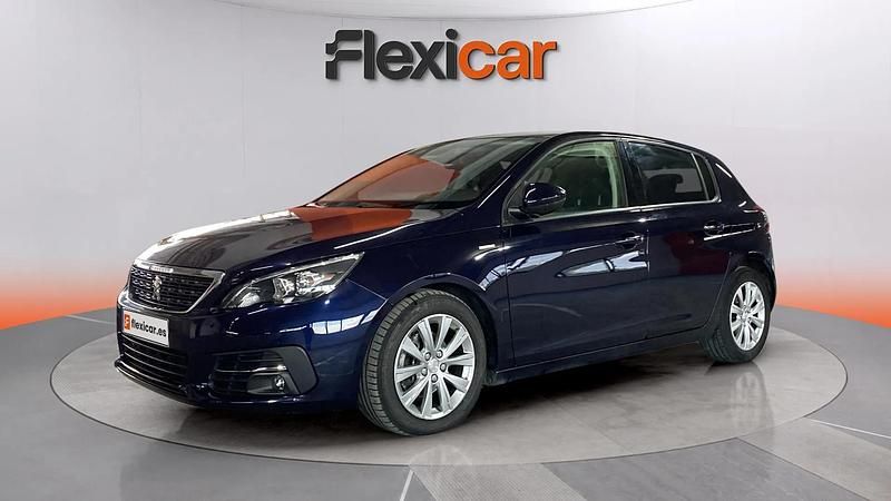 Usado Peugeot 308 Access 131 CV (96 kW) 2020 Azul Utilitario