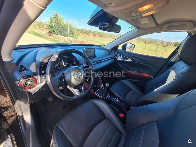 Usado Mazda CX-3 Luxury 120 CV (88 kW) 2016 Negro SUV