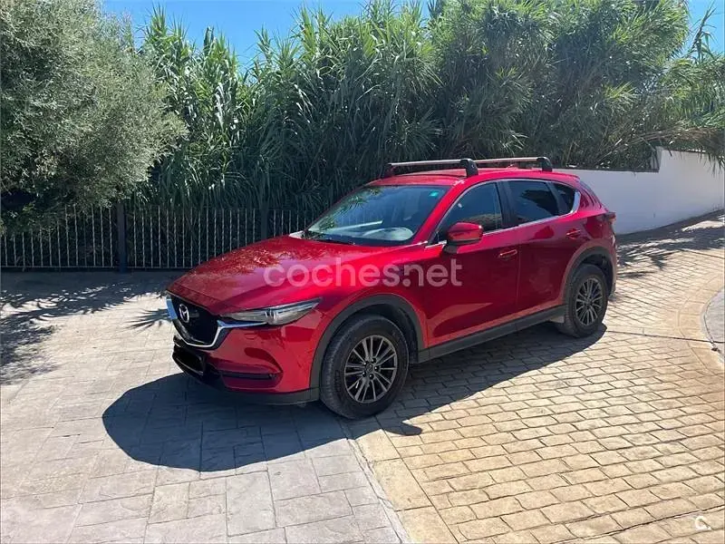 Usado Mazda CX-5 150 CV (110 kW) 2019 Granate SUV