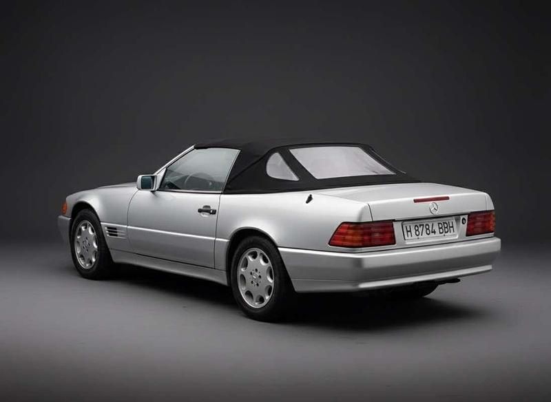 Usado Mercedes SL320 230 CV (169 kW) 1994 Plateado Coupe
