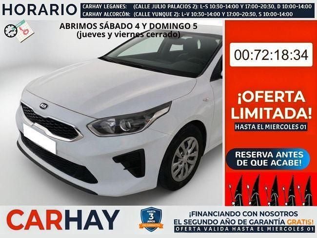Usado Kia Ceed 120 CV (88 kW) 2020 Blanco Utilitario