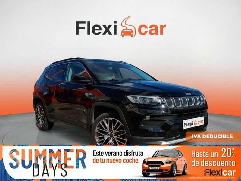 Negro Usado 2022 Jeep Compass Limited SUV | 19.490 € (Super precio) - Imagen 1/4