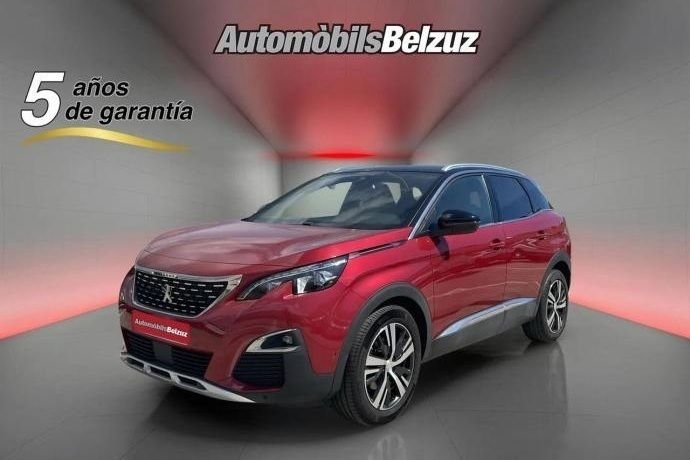 Granate Usado 2019 Peugeot 3008 Active SUV | 16.490 € (Buen precio) - Imagen 1/4
