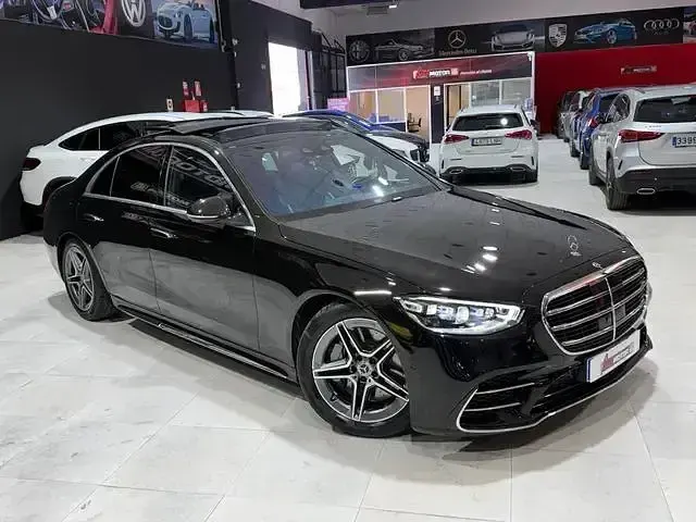 Usado Mercedes S500 435 CV (319 kW) 2022 Negro Berlina